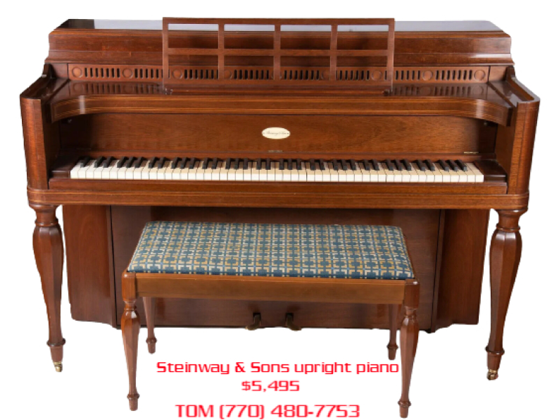 Superb Steinway and Sons Upright Piano